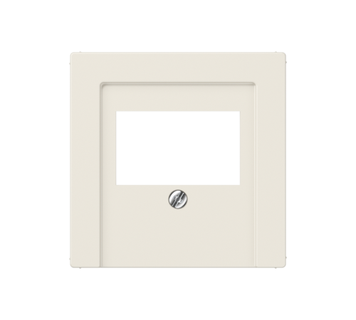 Крышка для ТАЕ и USB розеток, фиксация винтом; дюропласт; слоновая кость; A500  A569PLT  Jung