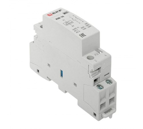 Контактор модульный КМ 16А 2NО (1 мод.) EKF PROxima  km-1-16-20  EKF