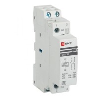 Контактор модульный КМ 16А 2NО (1 мод.) EKF PROxima  km-1-16-20  EKF