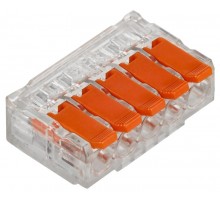 Строительно-монтажная клемма СМК 221-615 (4шт/упак)  UKZ40-615-004  IEK