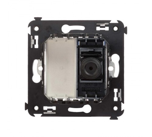 Розетка TV оконечная в стену, "Avanti", "Закаленная сталь"  4404503  DKC