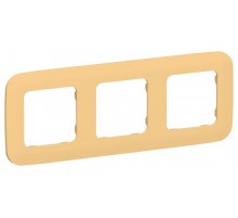 FLITE Artistic Рамка 3-ая РУ-3-А-ФлЗ золотарникIEK  FI-M32-31-20-K90  IEK