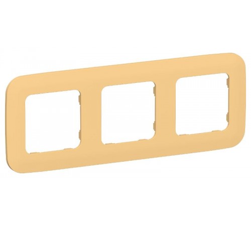 FLITE Artistic Рамка 3-ая РУ-3-А-ФлЗ золотарникIEK  FI-M32-31-20-K90  IEK