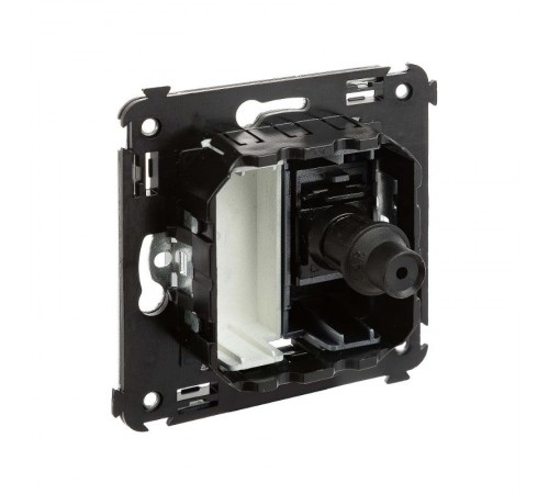 Розетка TV оконечная в стену, "Avanti", "Закаленная сталь"  4404503  DKC