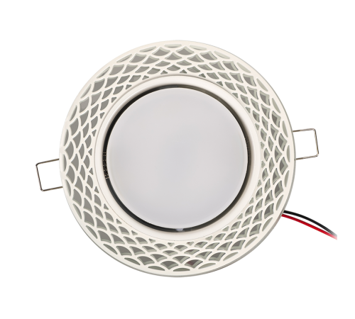 Светильник точечный встраиваемый под лампу PGX53d MN21-White с подсветкой  .5020092  Jazzway