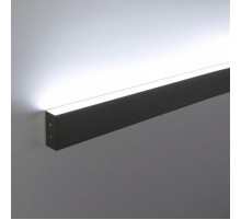 Светильник светодиодный накладной линейный односторонний103см 20W 3000К черная шагрень (100-100-30-103)  a040050  Elektrostandard