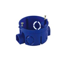 Коробка установочная D65x45мм для скрытого монтажа в полых стенах (с саморезами, с пластик.)  8810008  CHINT