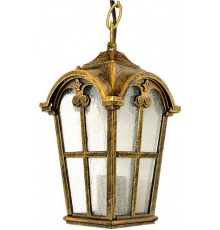 Светильник садово-парковый PL106 60W 230V E27 150*150*740мм черное золото, на цепочке  11298  FERON