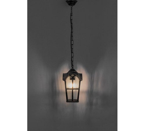 Светильник садово-парковый PL106 60W 230V E27 150*150*740мм черное золото, на цепочке  11298  FERON