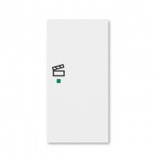 ABB Levit Белый Клавиша 2-ая правая с символом сцены free@home  6220H-A02203 03  2CHH622203A4003  ABB