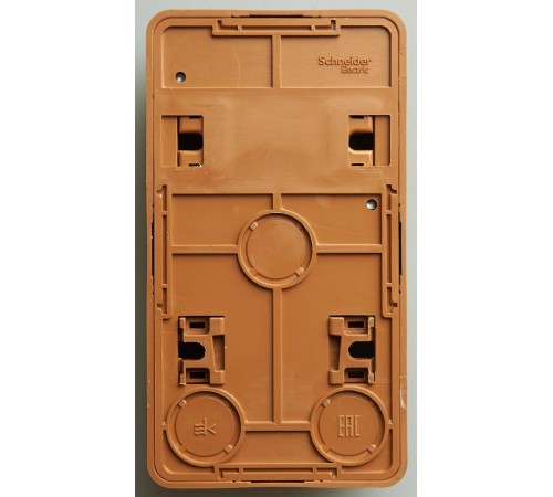 Этюд Бук О/У Блок: Розетка без заземления + Выключатель 2-клавишный  BPA16-205T  SE