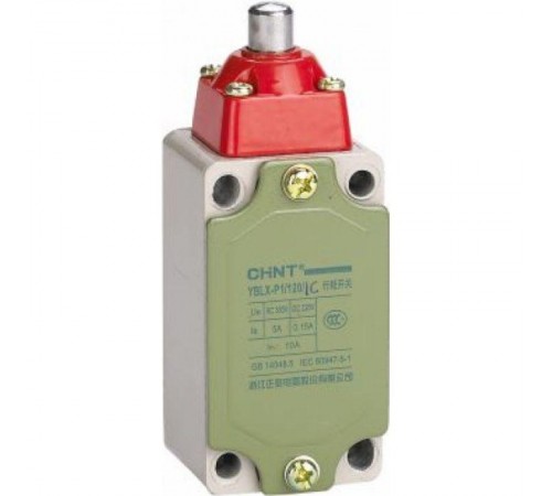 Выключатель путевой YBLX-P1/120/1C прямого действия с буфером  437072  CHINT