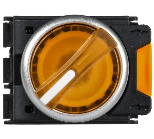 Переключатель с подсв. 2 полож. 1NO+1NC жёлтый MASTER  MI-SW60-11XD-3-14-2-K05  IEK