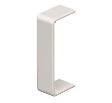 Стыковая накладка кабельного канала WDK 20x50 мм (ПВХ,кремовый) (WDK HS20050CW)  6152104  OBO Bettermann