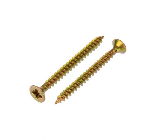 Саморез универсальный 3.5х40, желтый цинк, упаковка поставщика ( 12 000 шт. )  1111-3540-1  KRANZ