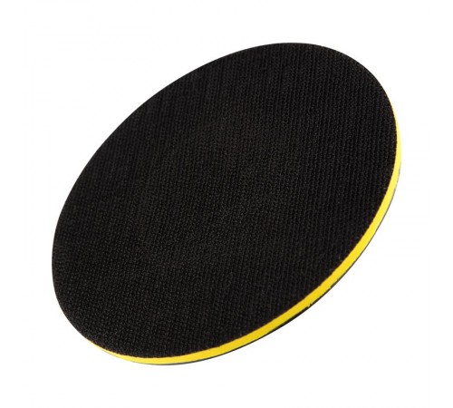 Насадка для дрели и УШМ с липучкой и адаптером, 125 мм, 5 мм, мягкая  KR-91-1181  Kranz