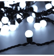 Светодиодная гирлянда ARD-BALL-CLASSIC-D17.5-10000-BLACK-100LED WHITE (230V, 7W)  025583  Arlight
