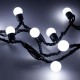 Светодиодная гирлянда ARD-BALL-CLASSIC-D17.5-20000-BLACK-200LED WHITE (230V, 14W)  025590  Arlight