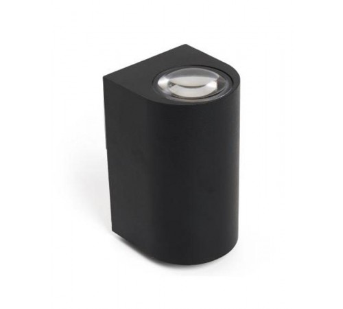 Светильник уличный светодиодный, 2*5W, 800Lm, 3000K, черный DH053  48477  FERON