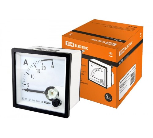 Амперметр А72П  20А-1.5   SQ1102-0077  TDM