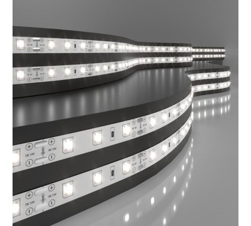 2835 12V 60Led 4,8W IP20 / Лента светодиодная 60Led 4,8W IP20 4200K дневной белый  a050576  Elektrostandart