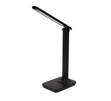 Светильник настольный Click Skin на основании, LED, 7 Вт 2700-6500 К, диммируемый 3 ступ., заряжаемый, корпус с эффек. тиснения кожи  609-005  Rexan