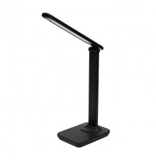 Светильник настольный Click Skin на основании, LED, 7 Вт 2700-6500 К, диммируемый 3 ступ., заряжаемый, корпус с эффек. тиснения кожи  609-005  Rexan