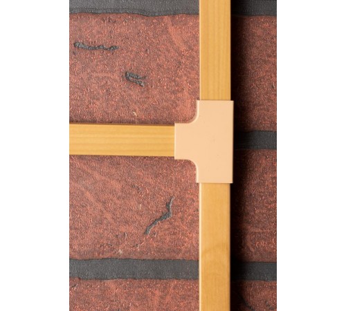 Угол T-образный (16х16) (4 шт) Plast EKF PROxima   под светлое деревоtchl-16-16x4EKF