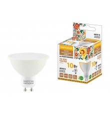 Лампа светодиодная PAR16 10 Вт, 230 В, 4000 К, GU10 Народная  SQ0340-1665  TDM