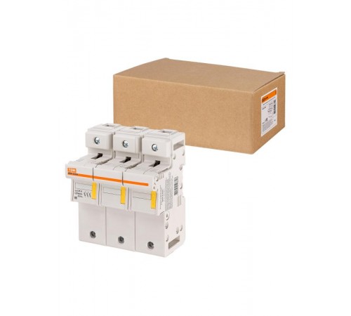 Держатель плавких вставок ДПВ2 22х58 3П  SQ0216-0023  TDM