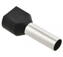 Наконечник НШВИ(2) 6,0-14 черный (100шт/упак)  UTE10-D6-0-100  IEK