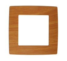 Рамка на 1 пост 12-5001-07  ,  ольха  Б0014747  ЭРА