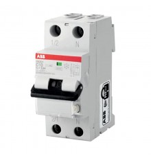 Автоматический выключатель дифференциального тока DS201 L 1п+N 6А C 30мА тип AC  2CSR245040R1064  2CSR245080R1064  ABB