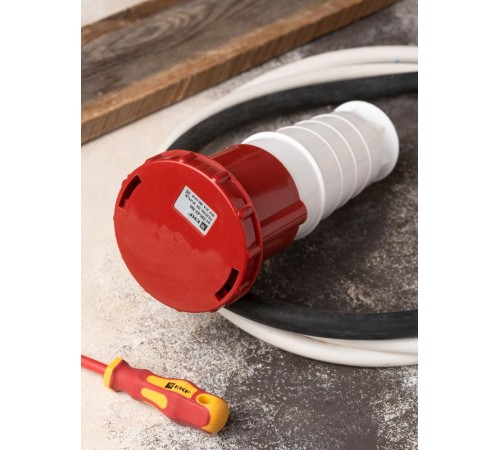 Розетка переносная 234 3Р+РЕ 63А 380В IP67 EKF PROxima  ps-234-63-380  EKF