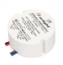 Блок питания ARJ-SP-40600-PFC-TRIAC-R (24W, 27-40V, 600mA) (Arlight, IP44 Пластик, 5 лет)  040965  Arlight
