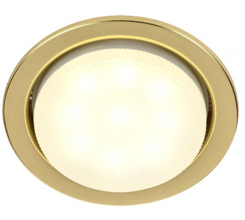 Светильник встраиваемый под лампу GX53 золото  LUVB0-GX53-1-K22  IEK