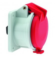 Розетка встраиваемая 32А 5р(3P+N+РE) 400в 6h IP55 75х75 13580 I 13580-Bals I Bals