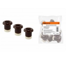 Керамический проходной изолятор для провода "ЭКО" бук (10шт)  SQ2802-0019  TDM