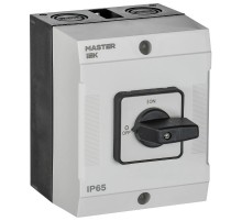 Переключатель кулачковый в боксе стандартная рукоятка 16А схема 90  MI-CS20-016-090  IEK