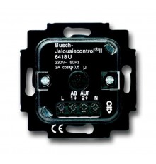 Механизм базового электронного выключателя жалюзи, 3А при cos?=0.5  6410-0-0376   2CKA006410A0376  ABB