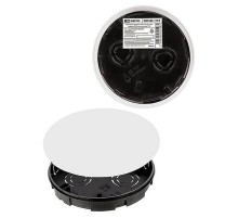 Монтажная коробка У194 СП D75х15 мм, крышка, IP20, инд. штрихкод   SQ1402-1194  TDM