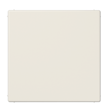 Крышка без отверстий, фиксация защёлкиванием, для произвольных вырезов (заглушка), возможно IP44; термопласт; слоновая кость; LS990 LS994B Jung