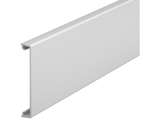Крышка кабельного канала Rapid 80 рифленая 80x2000 мм (ПВХ,светло-серый) (GK-OTKLGR)  6278782  OBO Bettermann