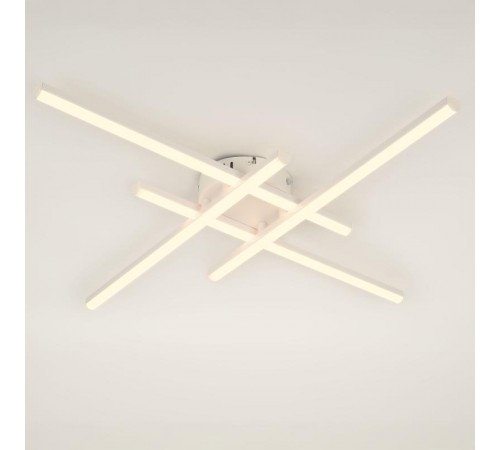 Светильник потолочный светодиодный  Модерн Nora CLL-1-62-RC WH с ДУ 62W 3000-6500К белый  Б0069759  ЭРА