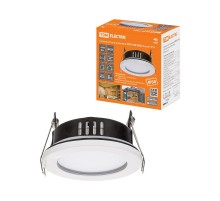 Светильник встраиваемый СВ 01-09 GX53 230 В 50 Гц белый IP54  SQ0359-0110  TDM