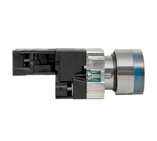 Кнопка BA61 с подстветкой 230В синяя NO PROxima  xb2-bw61-230  EKF