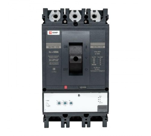 Выключатель автоматический ВА-99C (Compact NS) 630/630А 3P 45кА EKF PROxima  mccb99C-630-630  EKF