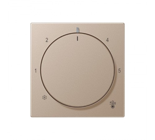 A500 Шампань Накладка регулятора теплого пола (мех. FTR231)  A1749BFCH  Jung