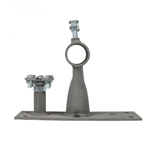 Держатель мачты молниеприемника к стене, D=40мм, вынос 100мм с гайкой EKF PROxima   lp-l0100   EKF