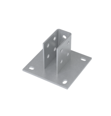 Основание потолочной стойки для двойного страт-профиля 41х41 и одинарного 41х72 мм HD  OUPT41-82 HD КМ-профиль